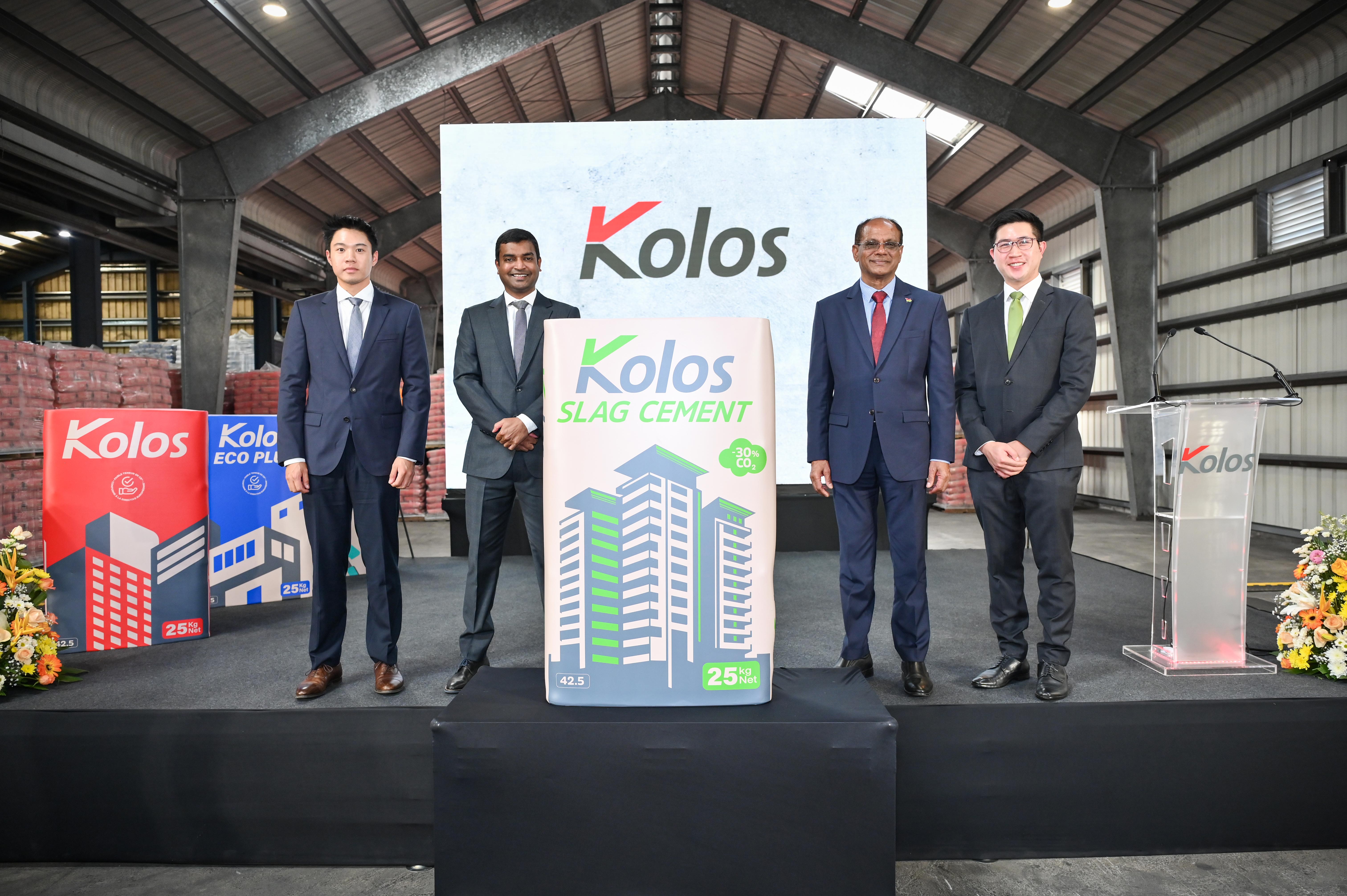 Kolos Cement Introduces Mauritius’ First Low-Carbon Cement