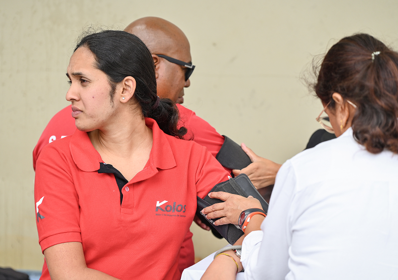 Kolos Cement Hosts Public Health & Safety Awareness Event at Bagatelle Mall