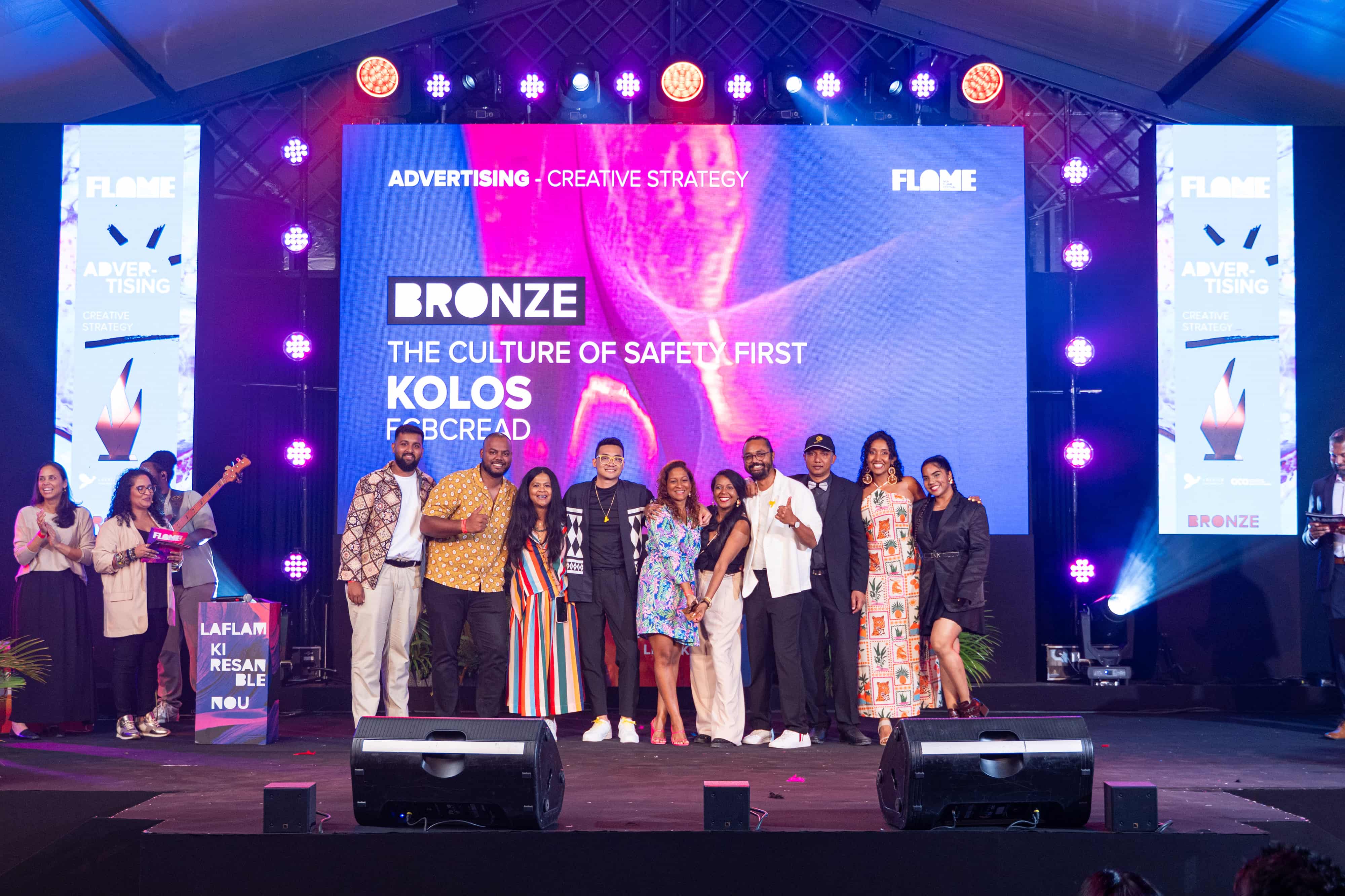 Kolos Cement Recognised for Creative Excellence at the FLAME Awards 2025